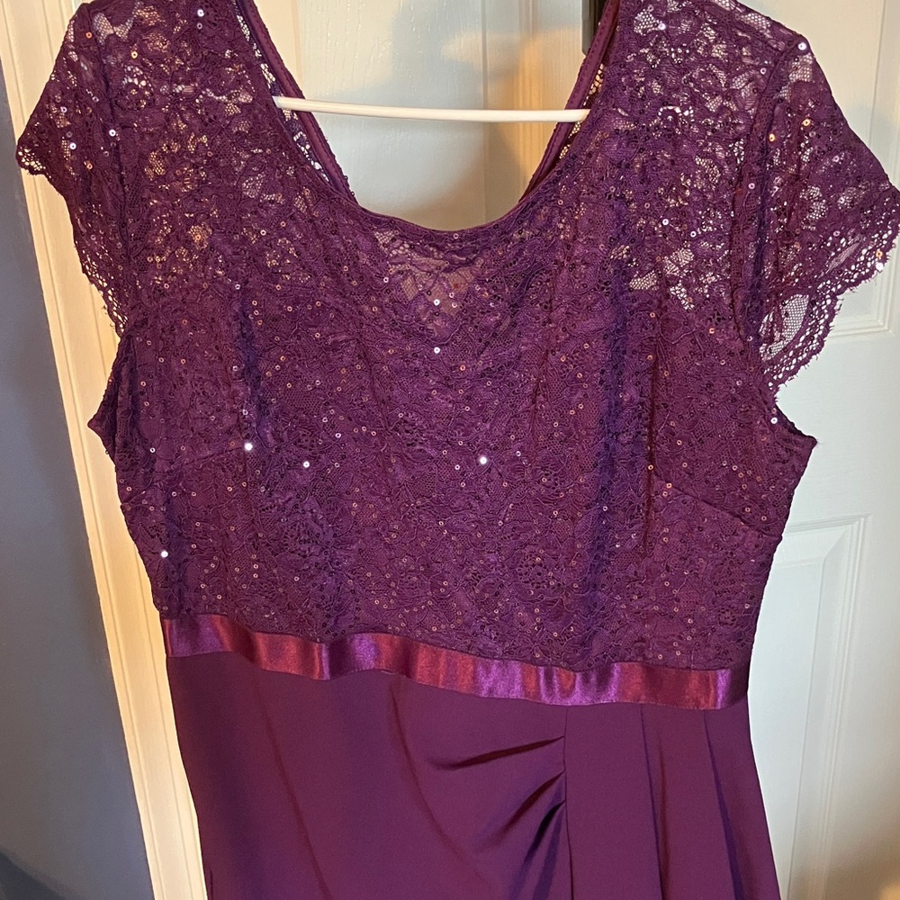 Miusol Purple Sequin Dress XXL